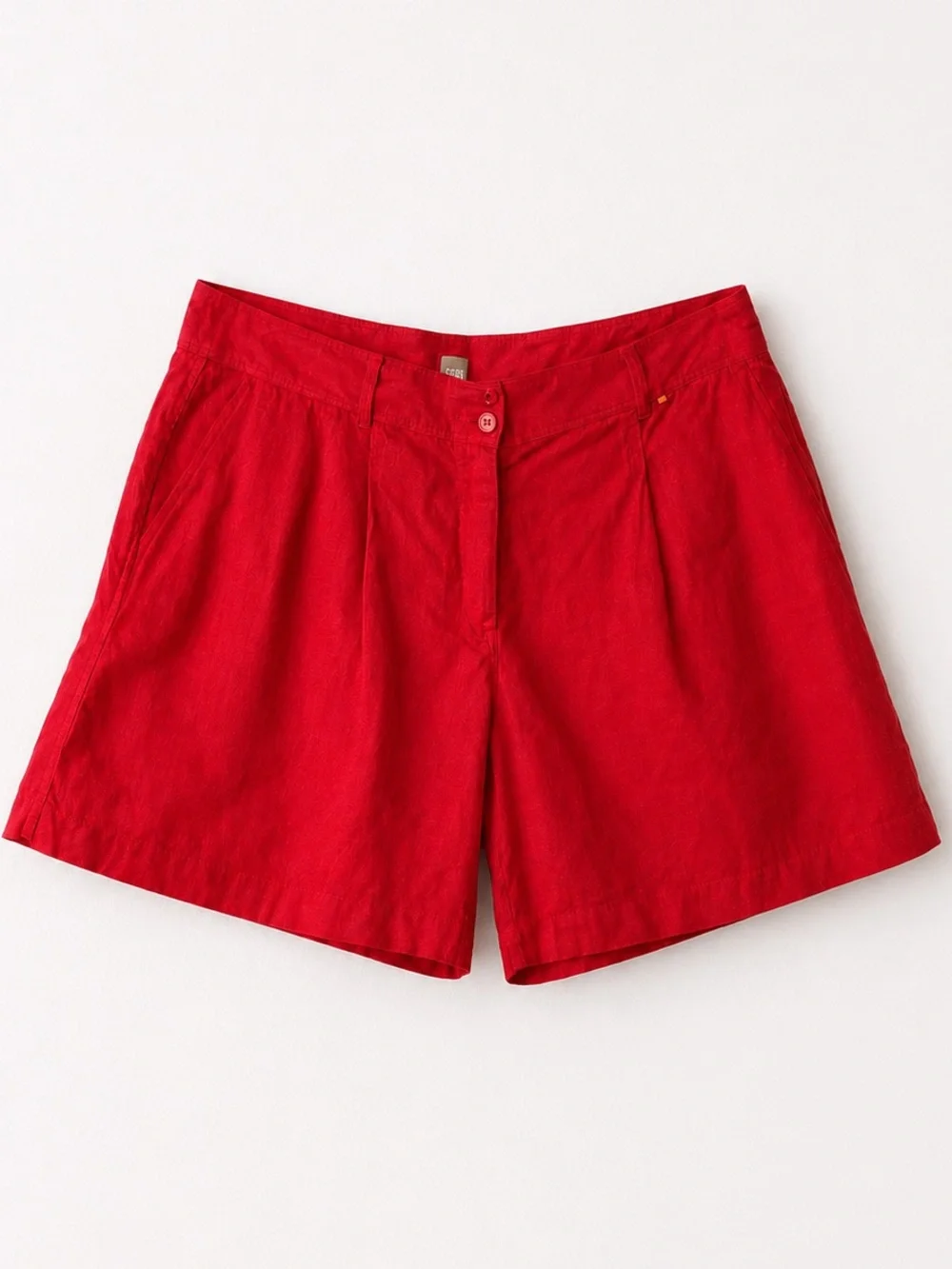 Hugo Boss linen pleated shorts 14 - Picture 3 of 9